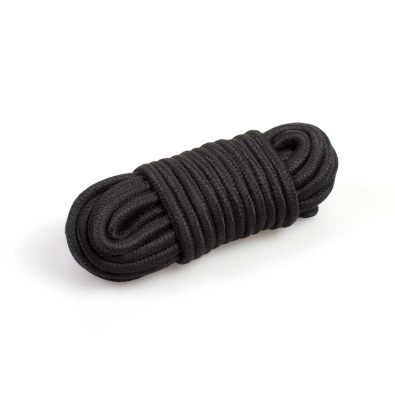 SECRETPLAY - CORDE DE BONDAGE NOIRE  COLLECTION BDSM - Sensualia