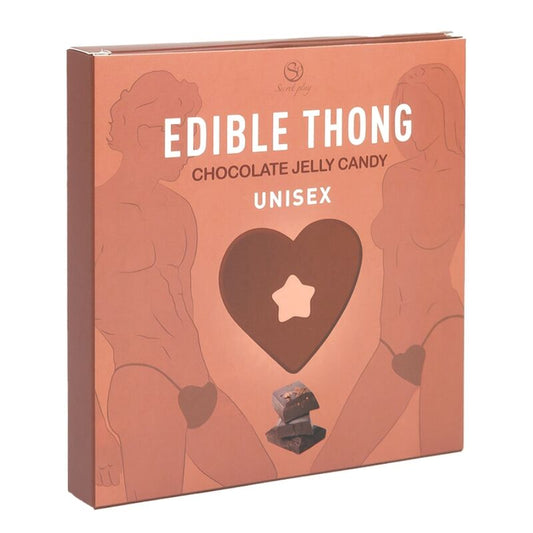 SECRET PLAY - THONG GUMMY CHOCOLAT - Sensualia