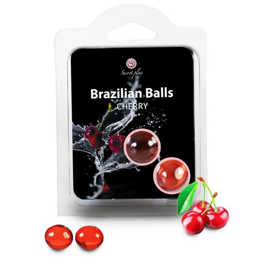 SECRETPLAY - BOULES BRÉSILIENNES CERISE - Sensualia