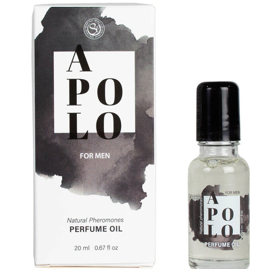 SECRETPLAY - HUILE DE PARFUM AUX PHÉROMONES NATURELLES APOLO 20 ML - Sensualia