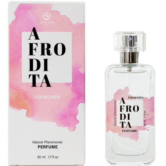 SECRETPLAY - SPRAY PARFUM AUX PHÉROMONES NATURELLES APHRODITE 50 ML - Sensualia
