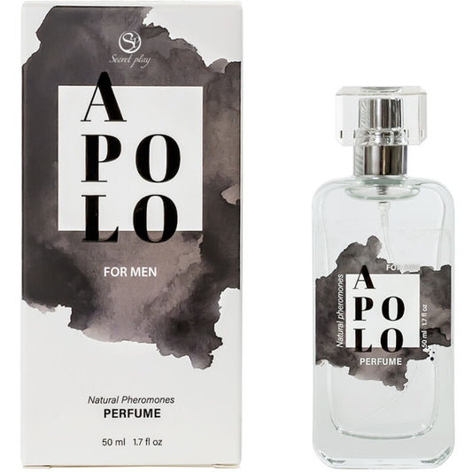 SECRETPLAY - SPRAY PARFUM AUX PHÉROMONES NATURELLES APOLO 50 ML - Sensualia