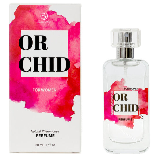 SECRETPLAY - SPRAY PARFUM AUX PHÉROMONES NATURELLES D'ORCHIDÉE 50 ML - Sensualia