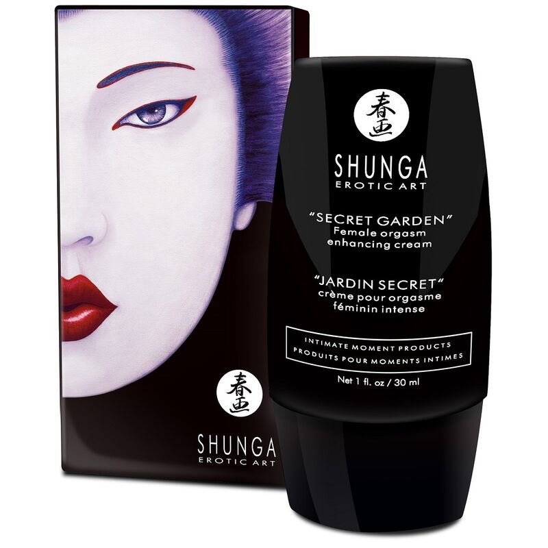 SHUNGA - CRÈME D''ORGASME FÉMININ INTENSE JARDIN SECRET - Sensualia