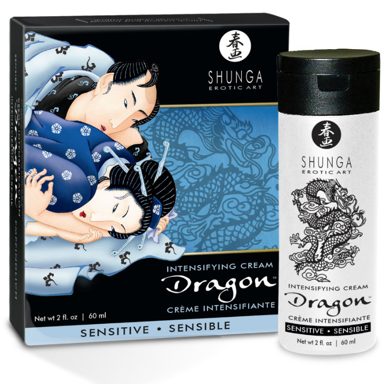 SHUNGA - CRÈME DRAGON SENSIBLE POUR COUPLES - Sensualia