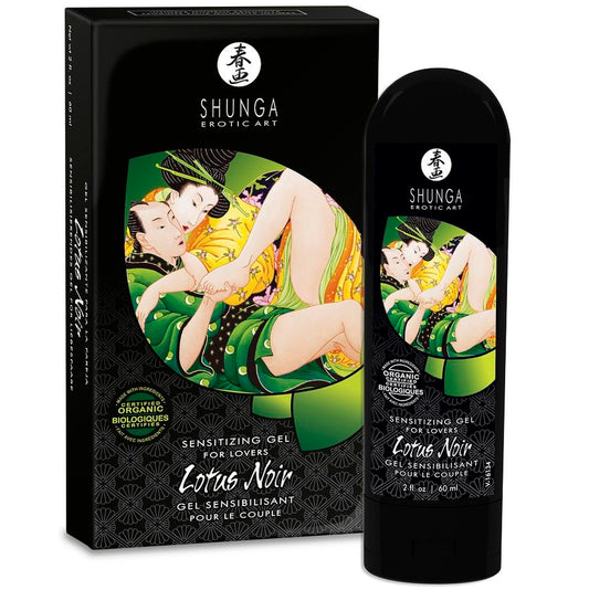 SHUNGA - CRÈME SENSIBILISANTE LOTUS NOIR 60 ML - Sensualia