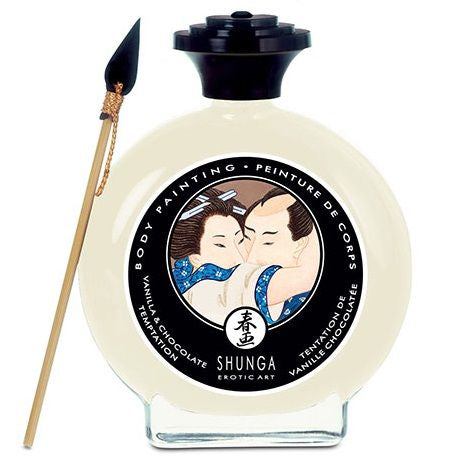 SHUNGA - PEINTURE CORPORELLE VANILLE ET CHOCOLAT - Sensualia