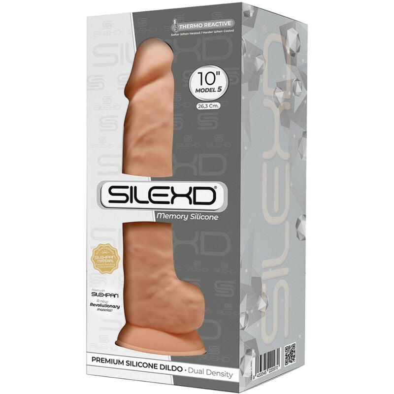 SILEXD - MODÈLE 1 PÉNIS RÉALISTE PREMIUM SILEXPAN SILICONE 26.6 CM - Sensualia