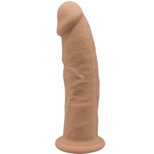 SILEXD - MODÈLE 2 PÉNIS RÉALISTE PREMIUM SILEXPAN SILICONE CARAMEL 19 CM - Sensualia