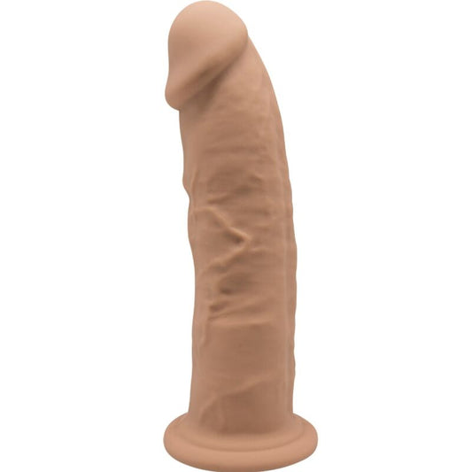 SILEXD - MODÈLE 2 PÉNIS RÉALISTE PREMIUM SILEXPAN SILICONE CARAMEL 23 CM - Sensualia