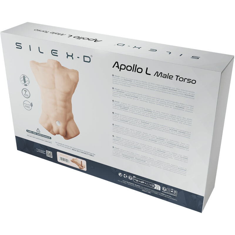 SILEXD - TORSE MASCULIN RÉALISTE APOLLO L - Sensualia