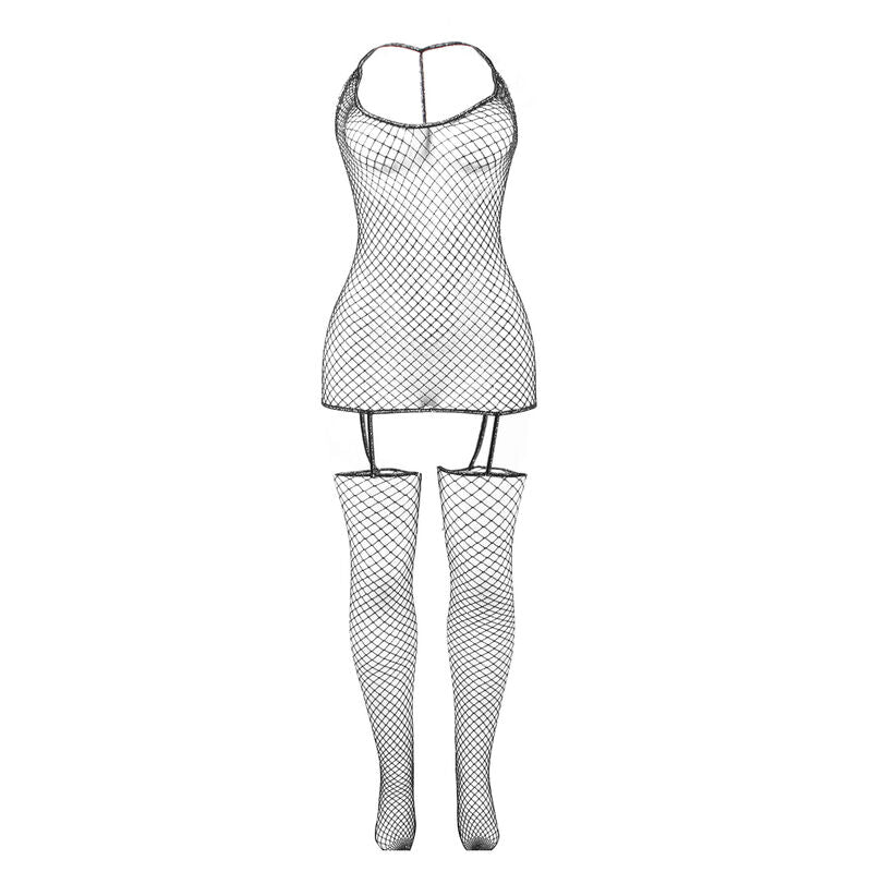 SUBBLIME - 951955 BODYSTOCKING RÉSEILLE BRILLANTE TAILLE UNIQUE - Sensualia