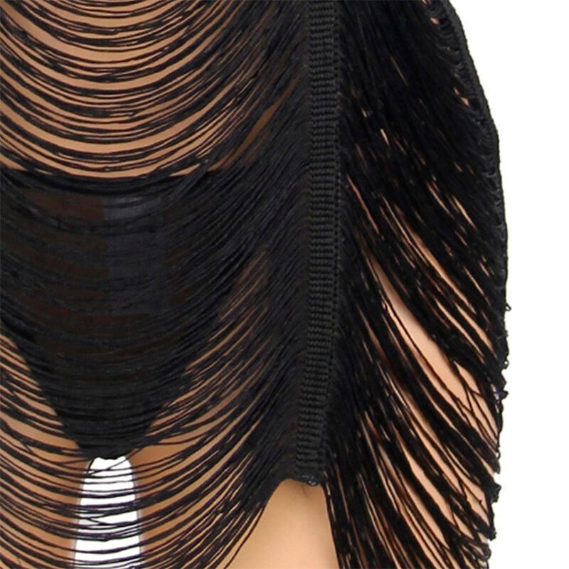 SUBBLIME - 954239 ROBE À BRETELLES + STRING NOIR L/XL - Sensualia