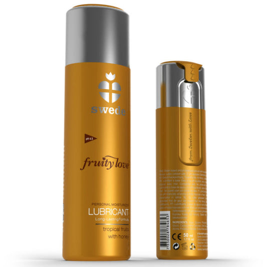 SWEDE - FRUITY LOVE LUBRIFIANT MIEL DE FRUITS TROPICAUX 100 ML - Sensualia