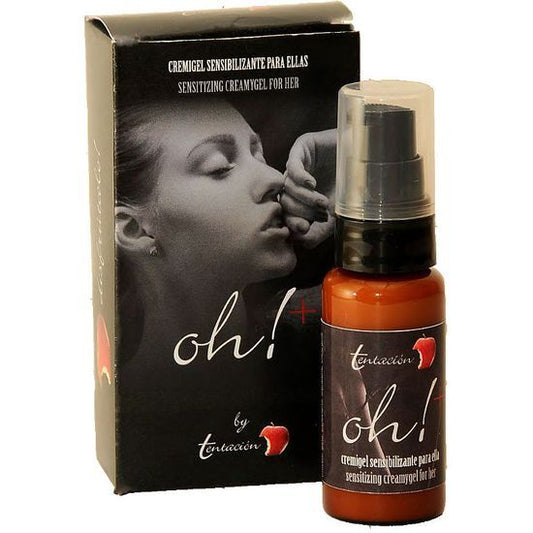TENTACION - CREMIGEL CRÈME STIMULANTE SENSIBILISANTE POUR ELLE 30 ML - Sensualia