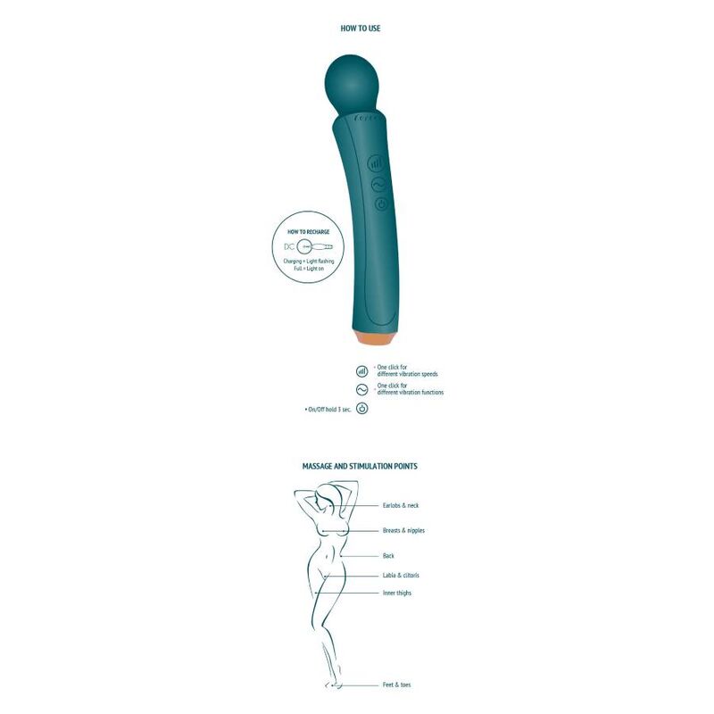 XOCOON - LA BAGUETTE COURBE VERTE - Sensualia