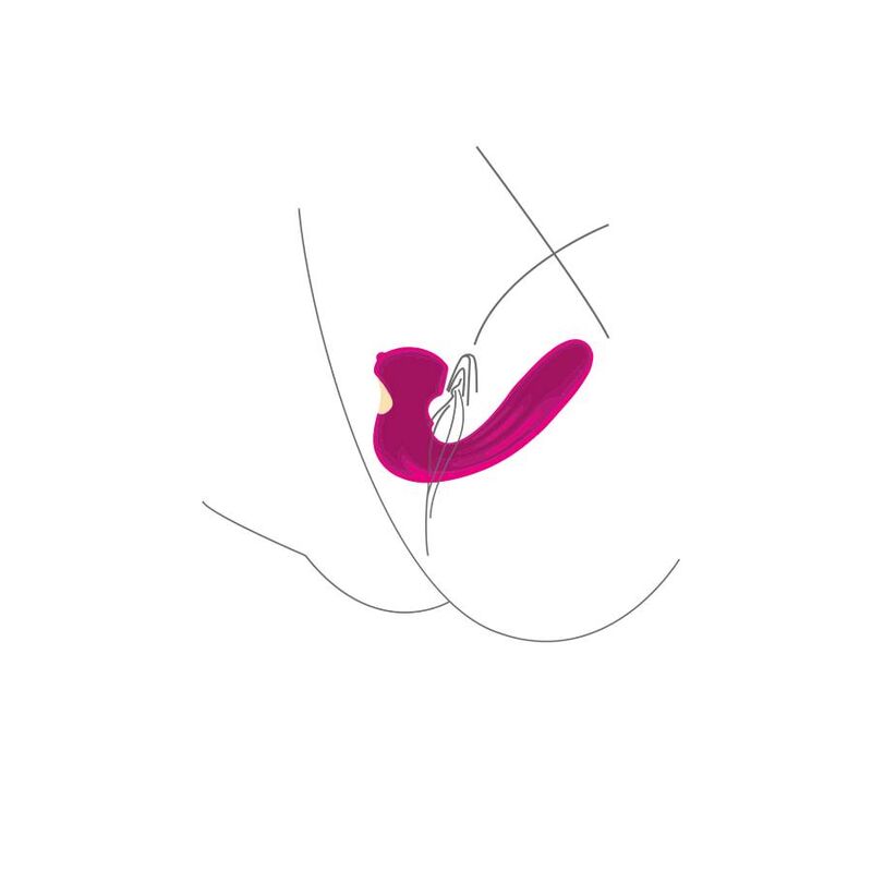 XOCOON - STIMULATEUR CELESTIAL LOVE VIBE FUCHSIA - Sensualia